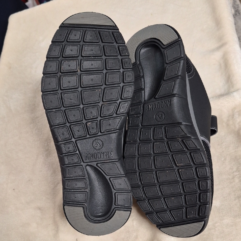 Men's Black Athletic Anodyne Shoes Size 7W - Picture 8 of 14